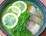 四毒抜き塩レモンラーメン作り方5写真