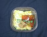 冷たい麻婆麺&プチトマ玉葱スライス刻み揚作り方1写真