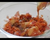 レンジで簡単 豚キムチ肉豆腐作り方3写真