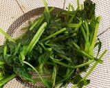 副菜★ほうれん草の磯部和え作り方1写真