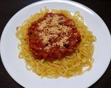 簡単☆お手軽ミートソース焼きそば♩作り方5写真