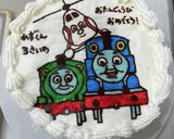 トーマスのケーキ作り方11写真
