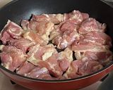 かぼちゃ入り シュクメルリ作り方3写真