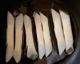 シューマイの皮でパリパリ♪チーズ巻き作り方6写真