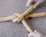 もっちり☆レーズンパン・編みパン※動画作り方21写真