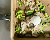 ゴーヤーと豚バラ肉 ： ホワイトソース作り方4写真