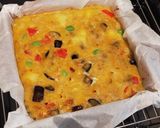 簡単給食 まち☆ベジオムレツ作り方8写真