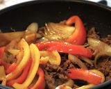 パプリカプルコギ丼作り方5写真