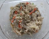 レンジできのこの塩麹卯の花(おから煮)作り方5写真