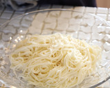 パプリカと豚しゃぶの冷麺風そうめん作り方5写真