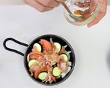 鶏肉とトマトの重ね焼き作り方3写真