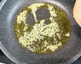 ペペロンチーノ　醤油味作り方3写真