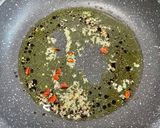 ペペロンチーノ　醤油味作り方5写真
