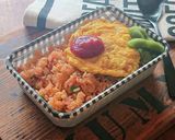 10分弁当★乗っけるだけオムライス作り方7写真