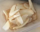 新生姜の黒酢漬け作り方3写真