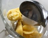 夏のおやつ♬パイン丸ごとシャーベット作り方3写真