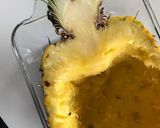 夏のおやつ♬パイン丸ごとシャーベット作り方4写真