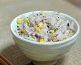 土鍋炊飯釜でとうもろこしごはん作り方6写真