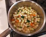簡単給食 夏野菜たっぷり!コンソメスープ作り方5写真