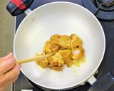 長いもと鶏肉のカレークリーム煮作り方4写真