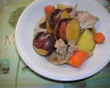 豚小間肉で、肉じゃが。作り方4写真