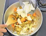 長いもと鶏肉のカレークリーム煮作り方5写真