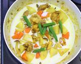 長いもと鶏肉のカレークリーム煮作り方7写真