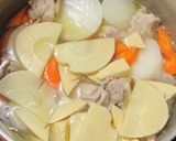 父の味!我が家自慢染み旨鶏肉と大根の煮物作り方3写真
