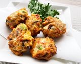 うま塩 鶏団子 枝豆と塩昆布作り方6写真