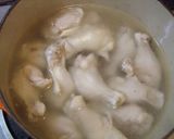 鶏手羽元とさつまいものうま煮作り方1写真