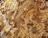 ひき肉と春雨の炒め物作り方6写真