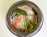 かにかまで冷製レモンパスタ作り方6写真