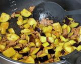 甘辛ナスそぼろ丼作り方6写真