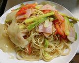 レモンジュレで爽快！冷製パスタ作り方7写真