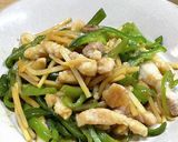 進撃の青椒肉絲(チンジャオロース)作り方7写真