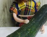 リカちゃん♡ズッキーニ☆.*シリシリー作り方1写真