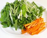 水菜と切り干し大根の中華風サラダ作り方2写真