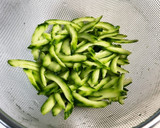 水菜と切り干し大根の中華風サラダ作り方4写真