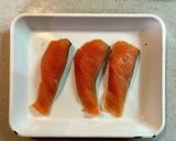 サーモンのレモンクリームソテー作り方1写真