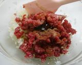 簡単！牛牛ハンバーグ作り方2写真