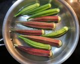 Okra Goma Ae作り方12写真
