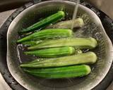 Okra Goma Ae作り方15写真