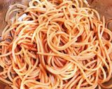 桃とトマトの冷製パスタ作り方4写真