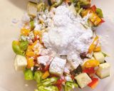 夏野菜おろしのハンバーグ作り方2写真