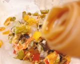 夏野菜おろしのハンバーグ作り方6写真
