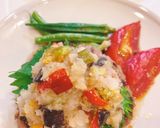 夏野菜おろしのハンバーグ作り方7写真