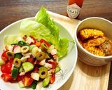 たことセロリのアジアンなセビーチェ風作り方5写真