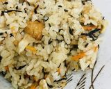 たきこみごはん活用●海苔＆昆布ご飯作り方1写真
