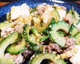 ごま油香るゴーヤチャンプル作り方12写真