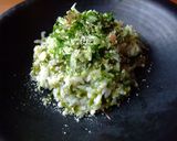 あおさ海苔の和風リゾット　作り方3写真